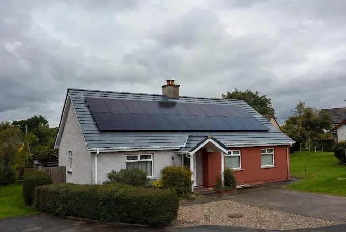 Home solar PV, Graiguenamanagh installed by Irish Wind & Solar